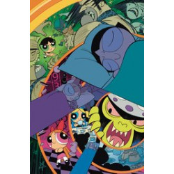 POWERPUFF GIRLS 2 CVR F ROMERO METAL PREMIUM