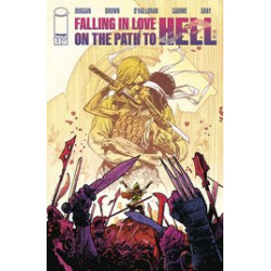 FALLING IN LOVE ON PATH TO HELL 3 CVR A BROWN