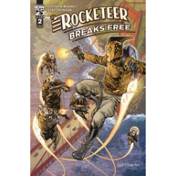 ROCKETEER BREAKS FREE 2 CVR B JOHNSON