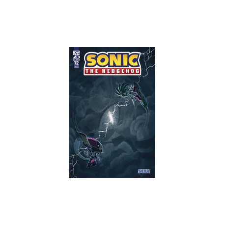 SONIC THE HEDGEHOG 72 CVR A HAINES