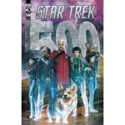 STAR TREK 500 CVR C WOODWARD 