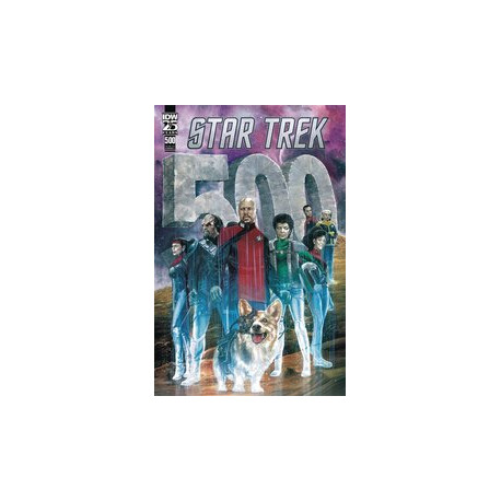 STAR TREK 500 CVR C WOODWARD 