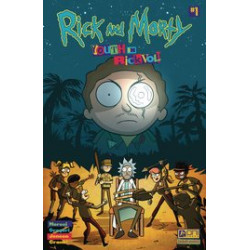 RICK AND MORTY YOUTH IN RICKVOLT 1 CVR B BURRINI