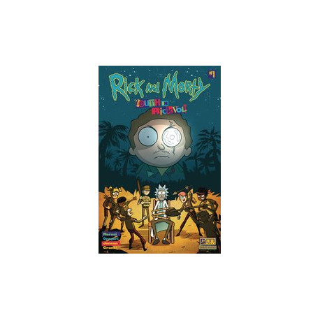 RICK AND MORTY YOUTH IN RICKVOLT 1 CVR B BURRINI