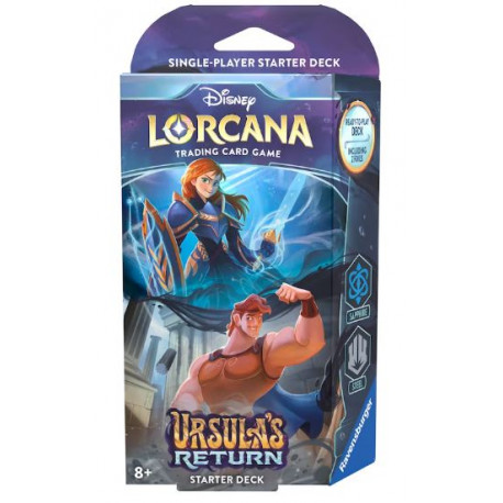 ANNA URSULA S RETURN SAPPHIRE STARTER DECK LORCANA