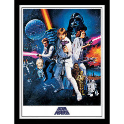 A NEW HOPE STAR WARS ONE SHEET