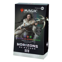 DECK COMMANDER CIMETIERE EN EFFERVESCENCE MAGIC THE GATHERING HORIZONS DU MODERN 3 EN FRANCAIS