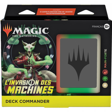 DECK COMMANDER MAIN-FORTE MAGIC THE GATHERING L INVASION DES MACHINES EN FRANCAIS