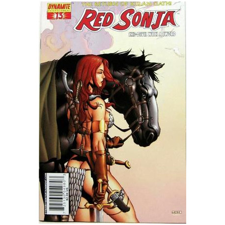 RED SONJA 13 MEL RUBI COVER