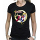 SAILOR MOON TSHIRT FEMME NOIR MEDIUM