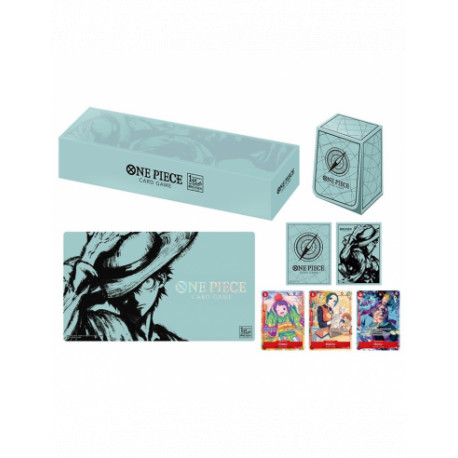 ONE PIECE THE CARD GAME JAPANESE 1ST ANNIVERSARY SET CARTE