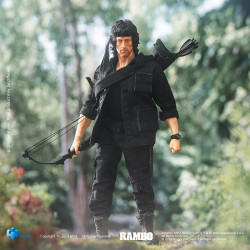 JOHN RAMBO FIRST BLOOD II RAMBO FIGURINE EXQUISITE SUPER SERIES JOHN RAMBO 16 CM