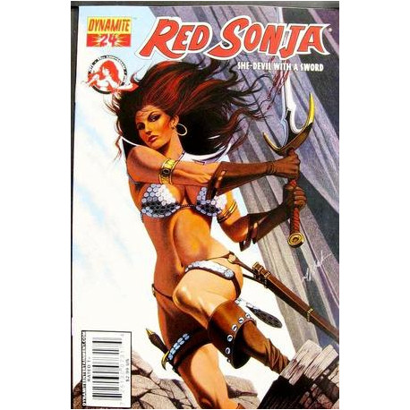 RED SONJA 24 COVER D DAVID MICHAEL BECK