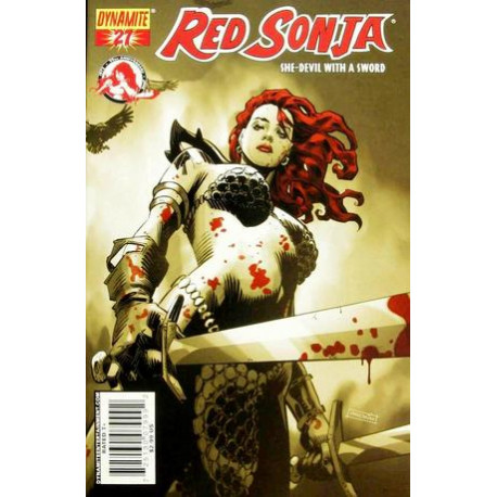 RED SONJA 27 COVER B DAN PANOSLAN