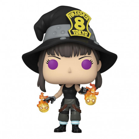 MAKI FIRE FORCE POP ANIMATION VINYL FIGURINE 10 CM