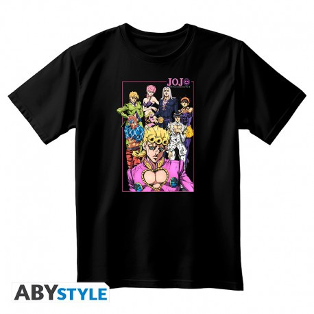 TSHIRT JOJO BIZARRE ADVENTURE NOIR TAILLE M