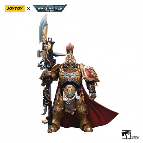 SHIELD CAPTAIN WITH SPEAR JOYTOY WH 40K ADEPTUS CUSTODES ACTION FIGURE 10 CM