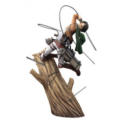 LEVI ARTFX J STATUE ATTACK ON TITAN RENEWAL PACKAGE VERSION MESURE 28 CM