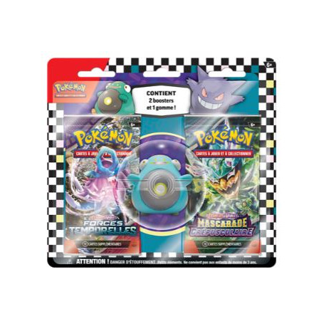 POKEMON BLISTER GOMME RENTREE DES CLASSES