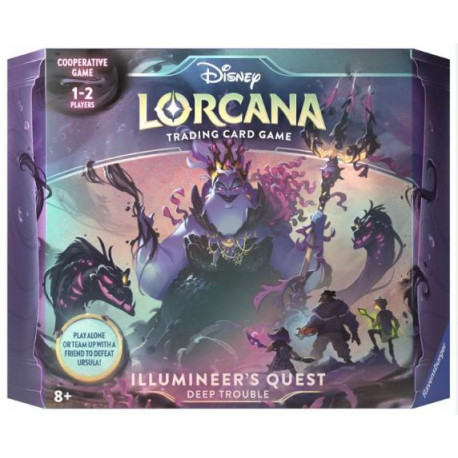 LORCANA ILLUMINEER S QUEST DEEP TROUBLE TRADING CARD GAME