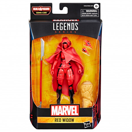 RED WIDOW MARVEL LEGENDS FIGURINE BAF MARVEL S ZABU 15 CM