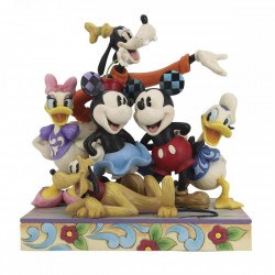 MICKEY AND FRIENDS GROUP DISNEY TRADITIONS STATUE 15 CM