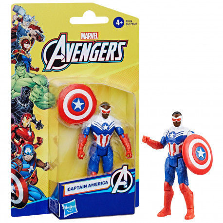 CAPTAIN AMERICA AVENGERS EPIC HERO SERIES FIGURINE 10 CM