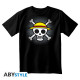 TSHIRT CLASSIC SKULL NOIR UNISEXE ONE PIECE TAILLE XXL