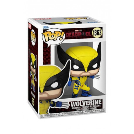 WOLVERINE DEADPOOL AND WOLVERINE POP MARVEL VINYL FIGURINE 9 CM