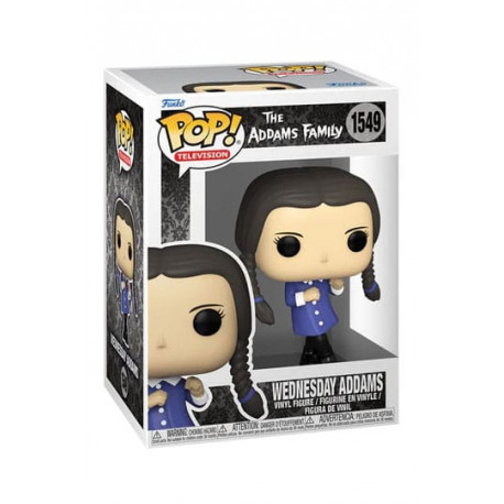 WEDNESDAY LA FAMILLE ADDAMS POP TV VINYL FIGURINE 9 CM