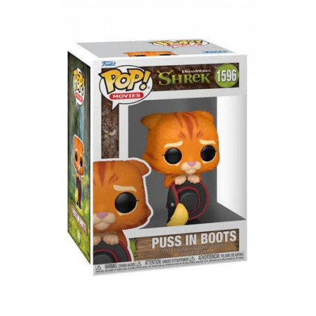 PUSS IN BOOTS SHREK POP MOVIES VINYL FIGURINE 9 CM