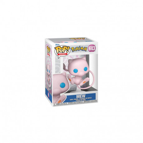 MEW POKEMON POP GAMES VINYL FIGURINE EMEA 9 CM