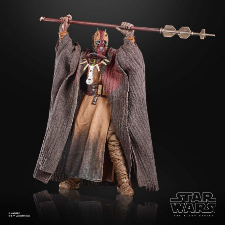 TUSKEN CHIEFTAIN STAR WARS THE BOOK OF BOBA FETT BLACK SERIES FIGURINE 15 CM