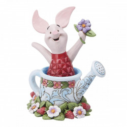 PIGLET IN WATERING CAN DISNEY TRADITTIONS 7 CM