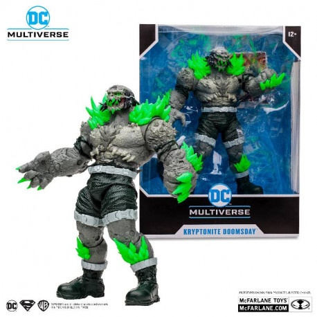 DOOMSDAY DC COLLECTOR WV7 SUPERMAN BATMAN MEGAFIG 20 CM