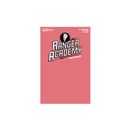 RANGER ACADEMY 10 CVR B PINK BLANK SKETCH VAR