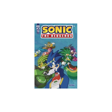 SONIC THE HEDGEHOG 73 CVR B FONSECA