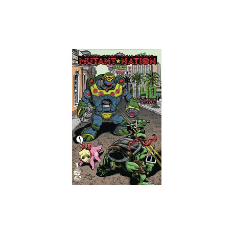 TMNT MUTANT NATION 1 CVR D 40TH ANNIV