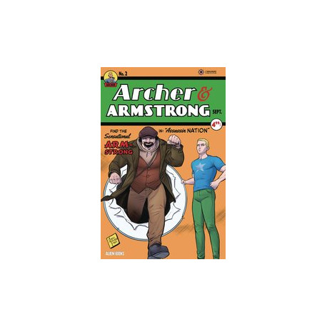 ARCHER ARMSTRONG ASSASSIN NATION 2 CVR B PONCE