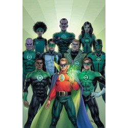 GREEN LANTERN 15 CVR D NICOLA SCOTT ARTIST SPOTLIGHT CARD STOCK VAR ABSOLUTE POWER 