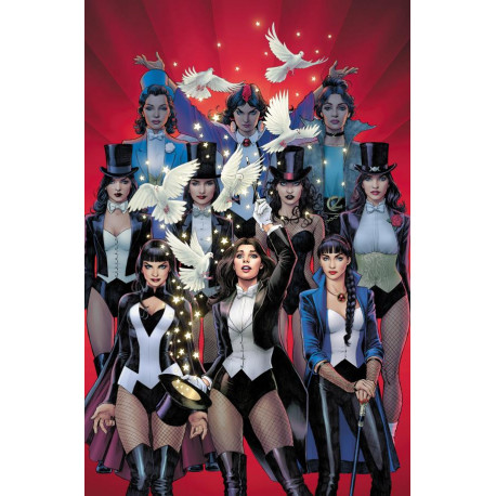 ZATANNA BRING DOWN THE HOUSE 4 OF 5 CVR D NICOLA SCOTT ARTIST SPOTLIGHT VAR MR 