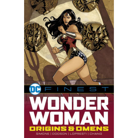 DC FINEST WONDER WOMAN ORIGINS OMENS TP