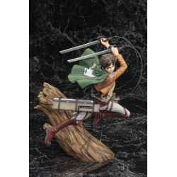 EREN YEAGER ATTACK ON TITAN STATUETTE PVC ARTFXJ RENEWAL PACKAGE 26 CM