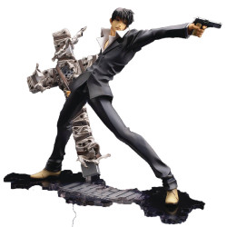 NICHOLAS WOLFWOOD RENEWAL PACKAGE VERSION TRIGUN BADLANDS RUMBLE ARTFX J STATUE