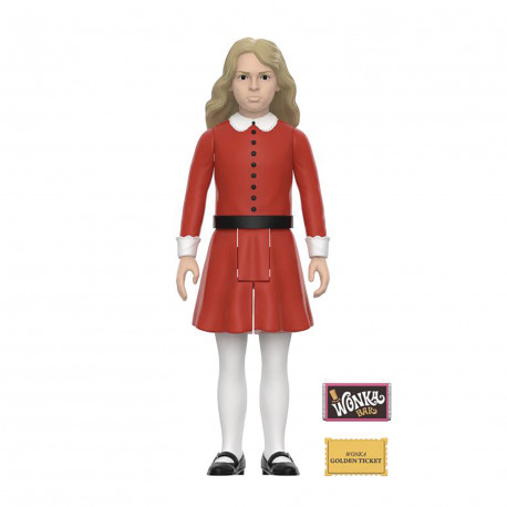 VERUCA SALT WILLY WONKA REACTION FIGURES WV2 ACTION FIGURE 10 CM