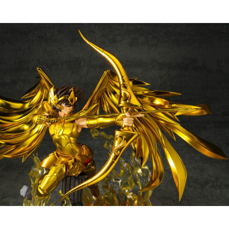 SAGITARIUS SEIYA TOUCHE METALLIQUE SAINT SEIYA STATUETTE PVC FIGUARTS ZERO 25 CM