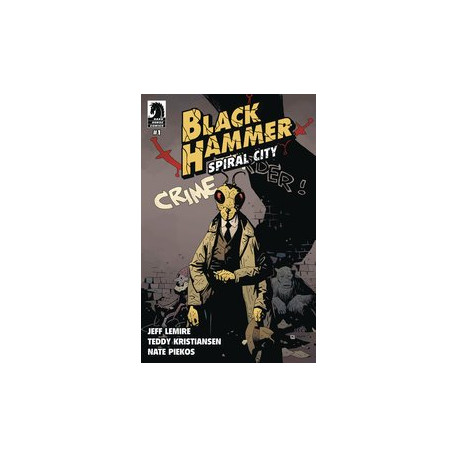 BLACK HAMMER SPIRAL CITY 1 CVR B MIGNOLA