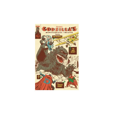 GODZILLA MONSTERPIECE THEATRE 1 CVR A SCIOLI