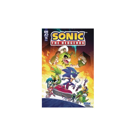 SONIC THE HEDGEHOG 74 CVR A ARQ