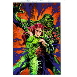 POISON IVY SWAMP THING FERAL TREES 1 ONE SHOT CVR B MIKE PERKINS CARD STOCK VAR